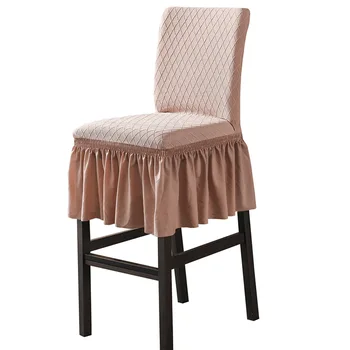 Ruožas Kėdė Padengti Baro Kėdės Sėdynės Apima Kėdė Pagalvėlės Valgomasis Kėdės, Biuro Kėdės su Sijonu neslidus Modelius Sutirštės