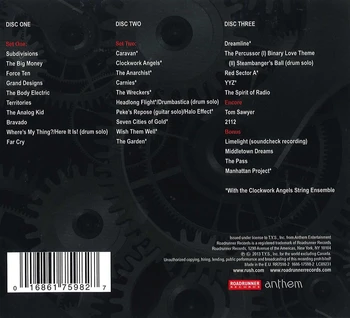 Rush / Clockwork Angels Tour (3CD)