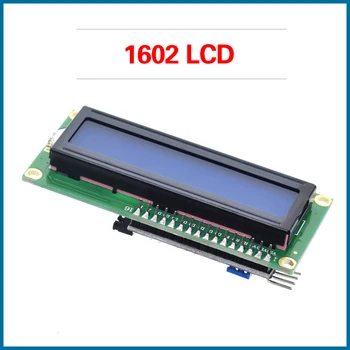 S ROBOTAS LCD modulis Mėlyna Žalia ekrano IIC/I2C 1602 už arduino 1602 LCD UNO r3 mega2560 LCD1602 RPI120