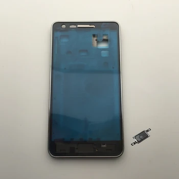 Samsung Galaxy S2 S II I9100 9100 Originalų Mobilųjį Telefoną Bezel Būsto Priekiniai Artimųjų Rėmas Su Home Mygtukas Mygtukas