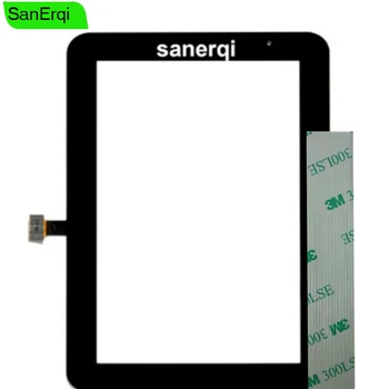 SanErqi 10VNT Touch Panel Ekrano skaitmeninis keitiklis, Skirtas SAMSUNG GALAXY Tab 2 P3110 P3100 Ekranas 7.0