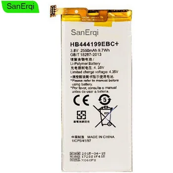 SanErqi Naujas Išbandyti HB444199EBC+ C8818 Baterija Huawei Honor 4C C8818 CHM - CL00 CHM-TL00H CHM-UL00 G Play Mini