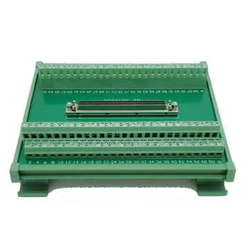 SCSI 100 Pin Servo Kabelio Jungtis DIN Bėgelio Tvirtinimo Tipo Gnybtų Blokai Modulis
