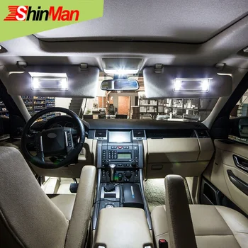 ShinMan 8X LED AUTOMOBILIŲ Lengvųjų Automobilių LED Vidaus reikalų Automobilių apšvietimas, Skaitymo Apšvietimas Suzuki Pusiaujo LED Vidaus apšvietimo rinkinys 2009-2012 m.