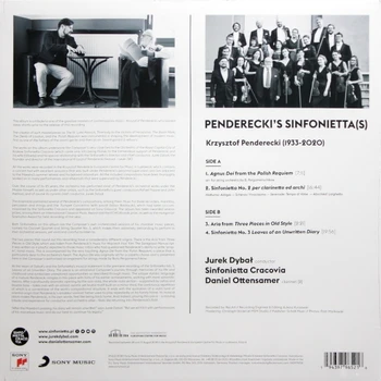 Sinfonietta Cracovia / Penderecki ' s Sinfonoettas (LP)