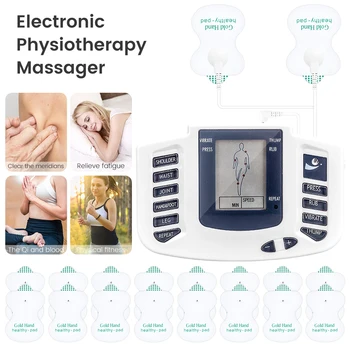 Skaitmeninis Elektros Raumenų Stimuliatorius Slimming Massager Akupunktūros Terapija Massager Body Massager už Pečių, Kaklo, Kojų Masažas