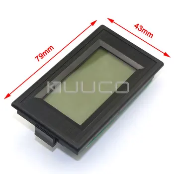 Skaitmeninis Matuoklis 3 2/1 LCD Ekranas 2Kohm Skaitmeninis Ohm Metrų Atsparumas Testeris Ohmmeter Grandinės AC/dc-8 tipo~12V Skaitmeninis Testeris/Panel Meter