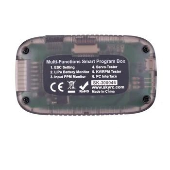 SKYRC PROGBOX Šešių-in-one Smart Programos Lange SK-300046 RC Modelis ESC Nustatymas Lipo Battery Monitor