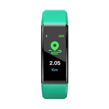 Smart Apyrankę Spalvotas Ekranas Kraujo Spaudimas Naudotis Širdies ritmo Monitoringo Miego Stebėjimo Bluetooth 115Plus Sporto Žingsniamačiai