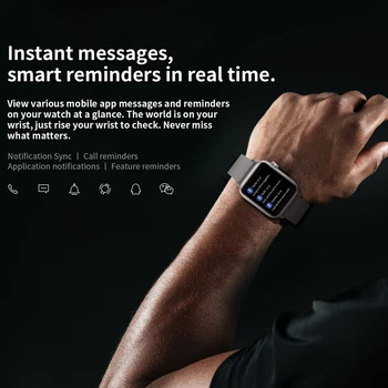Smart Watch vyrų Širdies ritmas, Kraujo Spaudimas Sporto IP68 Vandeniui Smartwatch 