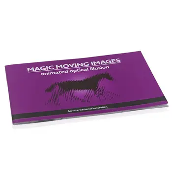 Storesnis Versija Magišką Judančių Vaizdų Knygas Magijos Triukų Rekvizitą, Žaislų, Animacinių Optinių Iliuzijų Vaikams Dovanos F3ME