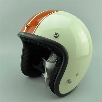 Suaugusiųjų Atidaryti Veido Jet Kasko Moto Derliaus Motociklo Šalmas Motociklų Retro Šalmas Motoroleris 3/4 Pusė Šalmas capacete de motocicleta