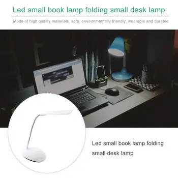 Sulankstomas Nešiojamų LED Stalo Lempa, Vaikų Akių Apsauga Studentų Studijų Skaitymo LED Stalo Lempa Baterija