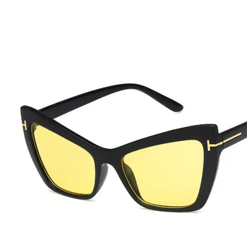 Sunglass Cat ' s eye akiniai nuo saulės moterims mados nauja seksuali 2020 m. derliaus meistras dizaino, prekės ženklo sunglases prabanga okulary zonnebril dames