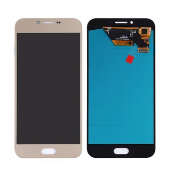 Super AMOLED A810 Lcd Samsung Galaxy A8 2016 A810F/ds A810YZ LCD Ekranas Jutiklinis Ekranas skaitmeninis keitiklis A8 Duetų 2016 Pakeitimo