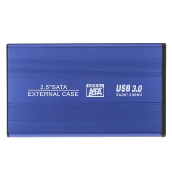 Superspeed USB 3.0 HDD SSD SATA Išorės Aliumininiai 2.5