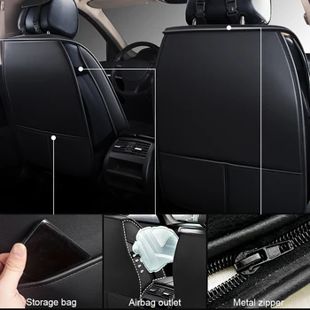 SUV Automobilių Sėdynės Apima Visą Odos Pagalvėlės Reikmenys Honda Accord Civic CRV CR-V 