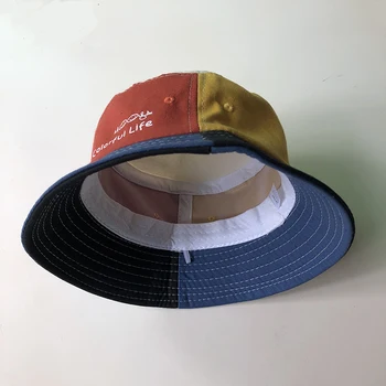 T-MAC Vaikų kibirą bžūp hip-hop lauko saulės skrybėlę vaikų vasaros skrybėlę bžūp mergaitė berniukas saulės panama atsitiktinis žvejys kepurės kepurės