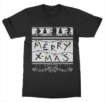 T-Marškinėliai Atsitiktinis Žmogus Tees Linksmų Kalėdų 
