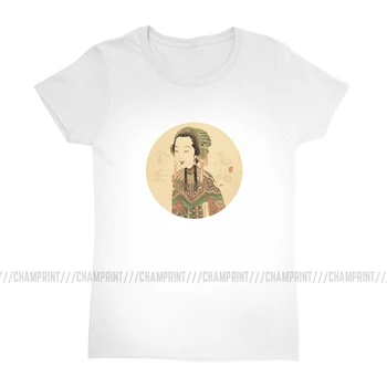 T-marškinėliai Moterims Punk Pekino Operos Kinų Tradicinė Drama Kultūros Marškinėlius Ins, Marškinėliai, Topai O Kaklo Moterų Drabužiai Spausdinti