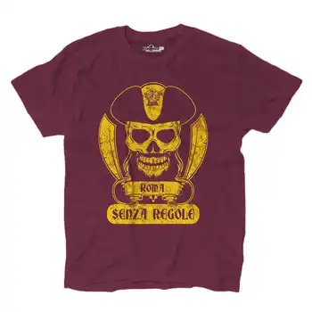 T-shirt Futbolo Piratų, Kaip Tifosi Ultras Romos Giallorossi 3 S