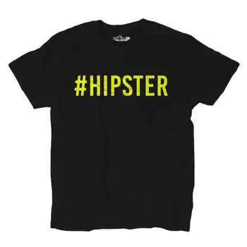 T-shirt Vyrai Hipster Hashtag Socialinės Po Hipster Naujos Kartos Mados 3 S
