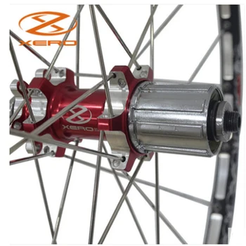 TAOK kalnų ratų komplektas dviračių MTB tiesiai traukti Palin būgno 26 colių, 24 skylę aliuminio dvigubi diskiniai stabdžiai žiedas