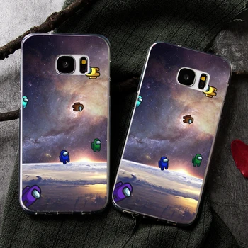 Tarp Mūsų Modelio telefonas Case Cover for Samsung Galaxy s20 Ultra S20 S20plus s10 A10 A50 A30 A70 A51 A71 padengti