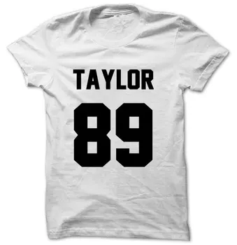 Taylor Marškinėliai TAYLOR 89 T-shirt Spausdinti ant Priekio ar Nugaros pusėje Unisex Moterys Vyrai T-shirt T1733