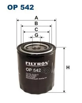 Tepalo filtras Filtron op542 Skorpionas aš 2.5 D-TD/Sierra 2.3 d/ Fiat Marea 2.4 td Filtron str. OP542