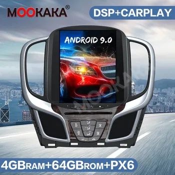 Tesla Vertikalus Ekranas, Android 9 64G PX6 Automobilio Radijo, GPS Navigacija Buick Lacrosse+ Auto Multimedia Player Stereo Headunit