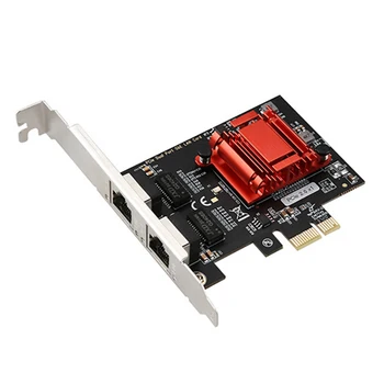 Tinka Lntel 82575&6 TXA094 PCIE Dual Port Gigabit Server Tinklo plokštė Desktop Žaidimų Serverių Tinklo plokštė