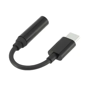 Tipas-C 3.5 mm Ausinių laido Adapteris, usb 3.1 C Tipo USB-C, vyrų-3.5 AUX audio moterų Jack Xiaomi 