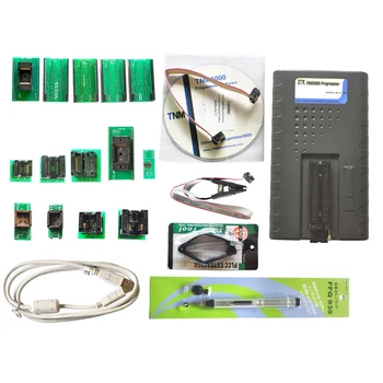 TNM5000 USB EEPROM Programuotojas+10vnt adapteris,bendro naudojimo ir automobilių elektroninės dalies remontas,Paramos K9GAG08U0E FPGA/CPLD