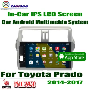 Toyota Land Cruiser 150 Prado-2017 GPS Navigacijos Carplayer 