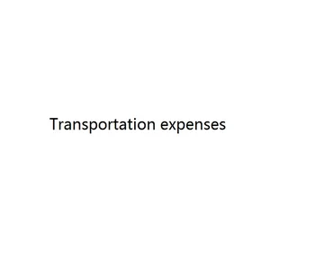 Transportavimo išlaidos