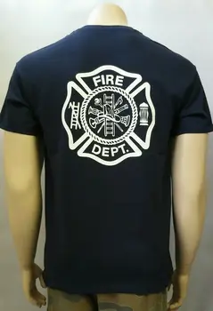 Ugniagesiai Gaisro Gelbėjimo Departamento T-Shirt Grafikos Mados Naujų Vasaros Klasikinės Vientisos Spalvos Trumpomis Rankovėmis Prarasti Kaukolė Marškinėliai