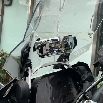 Universalūs Motociklo Priekinio stiklo Galinio vaizdo Veidrodėlis 180 Laipsnių Saugos Galinio vaizdo Veidrodėlis Blind Spot Veidrodžiai -BMW R1200GS