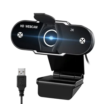 USB 2.0 Webcam 2K Full HD Nustatyti Vaizdo Įrašymo Internetinių Mokymo Konferencija Web Kamera Office Rūpintis Kompiuterių Reikmenys