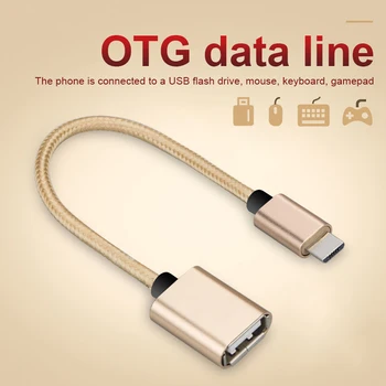 USB Tipo C OTG Adapterio Kabeliu, Skirta 