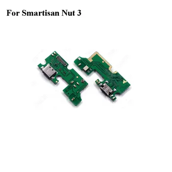 USB Įkrovimo lizdas Valdybos Smartisan Riešutų 3 SIM Dock Jungties Kištuką Valdybos Flex Kabelis Smartisan Nut3 Pakeitimo