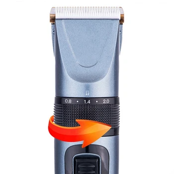 USB Įkrovimo naminių Gyvūnėlių Plaukai Pjovimo Žoliapjovės Su Skaitmeniniu Ekranu Elektros Viliojimo Įrankį, USB Įkrovimo Clipper Mažai triukšmo