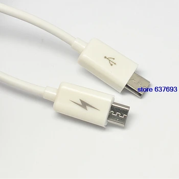 USB3.1 C Tipo Vyras į C Tipo Vyrai / Micro Male USB Duomenų ir Įkrovos Kabelis