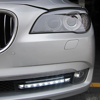Už-BMW 7 Serijos 09-13 yra f01 F02 Dienos Veikia Šviesos diodų (LED Šviesos važiavimui Dieną Šviesos važiavimui Dieną 2vnt