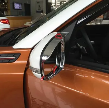 Už Suzuki Vitara 2016-2018 automobilio klijuoti galiniai galinio vaizdo Šoninių stiklo, Veidrodžio apdaila rėmo Lietaus apsauga Skydelis nuo Saulės Pavėsyje, ABS Chrome 