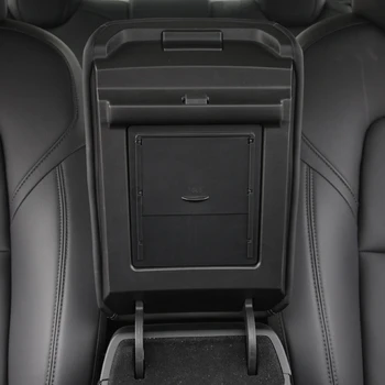 Už Tesla Model 3 2017 2018 2019 Automobilio Sėdynėje Dėžutės Saugojimo Organizatorius Talpyklos Laikiklį Box Konsolė Organizatorius