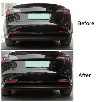 Už Tesla Model 3 2017-2020 Auto Eksterjero Dalis Keisti Anglies Pluošto, Spalvų Keitimas Durų Rankena Priešrūkinis Žibintas, Veidrodis Langą Dangčio Apdaila