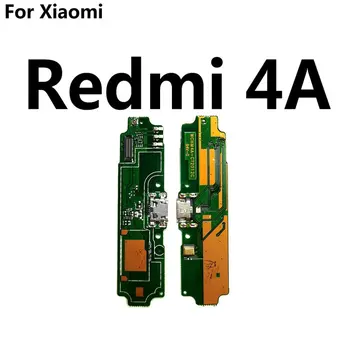 Už Xiaomi Redmi 4A USB Įkrovimo Kroviklis Uosto Doko Jungtis, Flex Kabelis su Mikrofonu