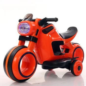 Vaikų elektros dviguba motociklo ratai dideli, triratis, berniukas, mergaitė, 3-6 metų amžiaus kūdikis Gali sėdėti vaikas žaislas kūdikis vežimas