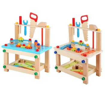 Vaikų Montessori Mediniai Asamblėjos Riešutų Žaisti Namuose Įrankis, Žaislas Patalpų 